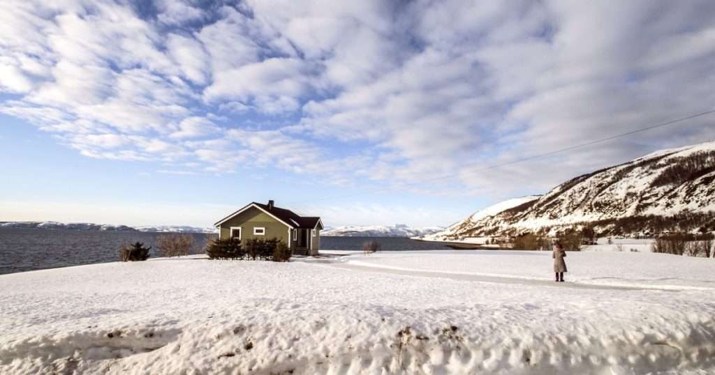 Snow in Iceland