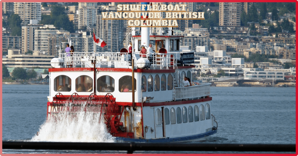 Shuffle boat, Vancouver, British columbia