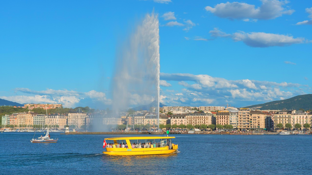 Geneva. the best cities to visit in Switzerland