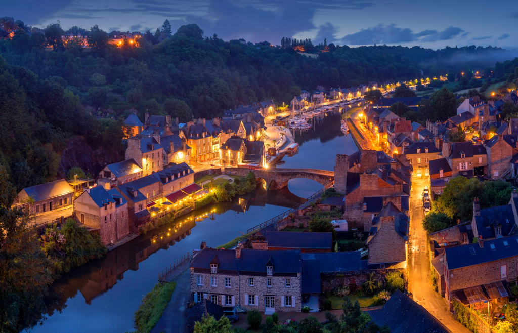 Dinan, France. Best Places to Visit in France